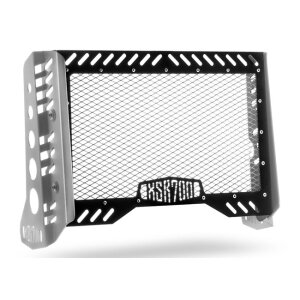 C-Racer, radiator grill w/side protectors. Black