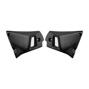 C-Racer, front side covers. Black
