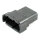 NAMZ, Deutsch DTM connector. Black, receptacle, 12-pins