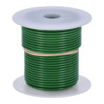 Wire on spool, 14 gauge. 100 ft. Green