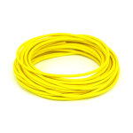 Classic cloth covered wiring, 25ft. roll. Yellow