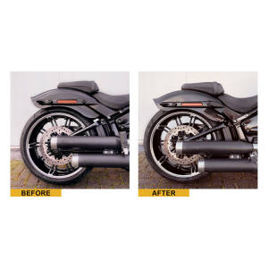 Kodlin, rear lowering kit M8. No Pre-Load adjuster knob