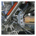 PM, 4-p 137x4b caliper. Bolt-on, 11.5" left front....