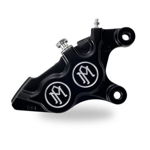 PM, 4-p 137x4b caliper. Bolt-on, 11.5" right front. Black CC
