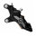 PM, 6-p 112x6b caliper. Bolt-on, 13" left front. Black CC
