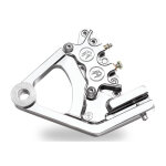 PM, Rear caliper bracket, 11.5". Polished
