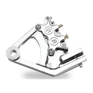 PM, Rear caliper bracket, 11.5". Chrome