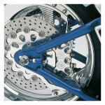 PM, Rear caliper bracket, 11.5". Chrome