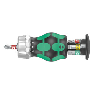 Wera Kraftform Kompakt Stubby magazin with rachet