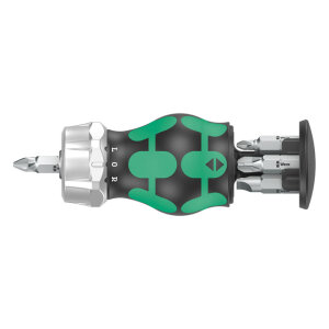 Wera Kraftform Kompakt Stubby magazin with rachet