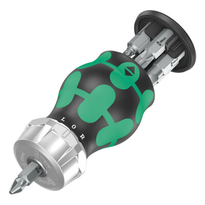 Wera Kraftform Kompakt Stubby magazin with rachet