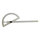 MIB, steel protractor. 0-180 degrees