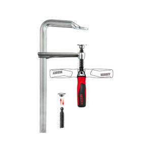 Bessey, Steel GZ Screw Clamps with 90deg foldable handle