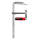 Bessey, Steel GZ Screw Clamps with 90deg foldable handle