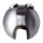 Axed gas tank, 2.2 gallon. Dual gas cap