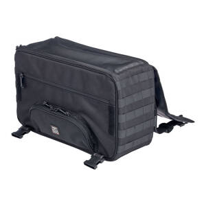 Biltwell, Exfil-36 throw-over saddlebags. Black