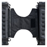 Biltwell, Exfil-36 throw-over saddlebags. Black