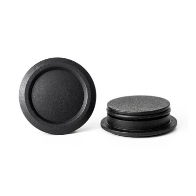Killer Custom, Sportster S swingarm axle cover set. Black