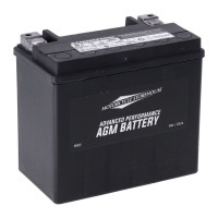 MCS, Advance Series - AGM sealed battery. 12V, 19Ah. 325CCA