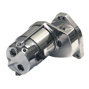 Spyke, starter motor 1.4KW. Chrome