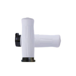 Avon Old School grips coke bottle look, white