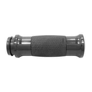 Avon, Air Gel handlebar grip set. Black anodized
