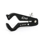 Avon, ICruz throttle lock. Black anodized