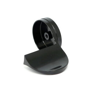 Avon throttle assist end cap Air Cushion, black anodized