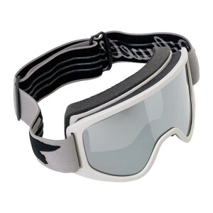 Biltwell Moto 2.0 goggles lens chrome mirror
