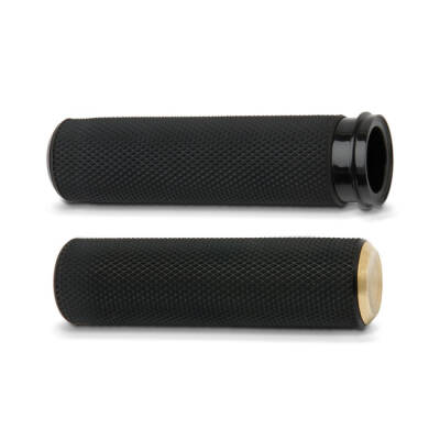 Arlen Ness, Knurled fusion grips, brass