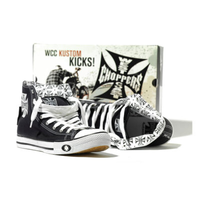 WCC Warrior hi-tops shoes black Size 45