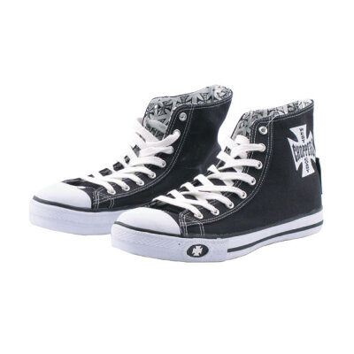 WCC Warrior hi-tops shoes black Size 46