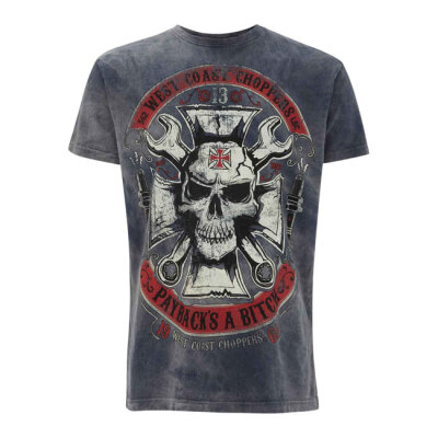 WCC Mechanic T-shirt vintage blue Size 3XL