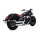 Vance & Hines Twin slash 3" slip-ons chrome