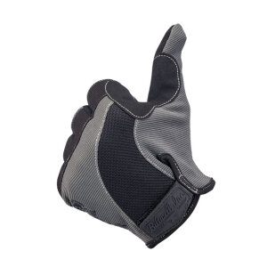 Biltwell Moto gloves grey/black Size 2XL