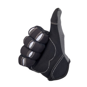 Biltwell Moto gloves grey/black Size 2XL