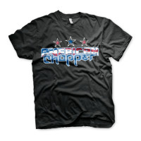 American Chopper Flag logo t-shirt black Size L