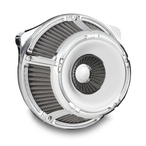 Arlen Ness, inverted air cleaner kit Slot Track. Chrome