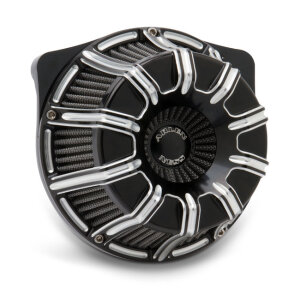 Arlen Ness, inverted air cleaner kit 10-Gauge. Black CC