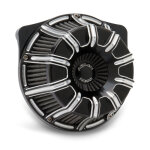 Arlen Ness, inverted air cleaner kit 10-Gauge. Black CC