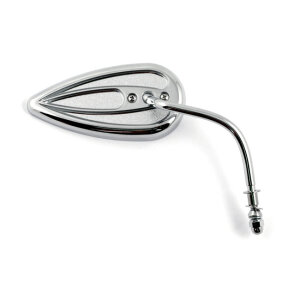 Arlen Ness, Die-cast chrome teardrop mirror, right