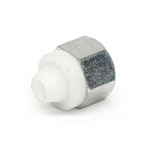 Choke cable nut kit, dash mounted