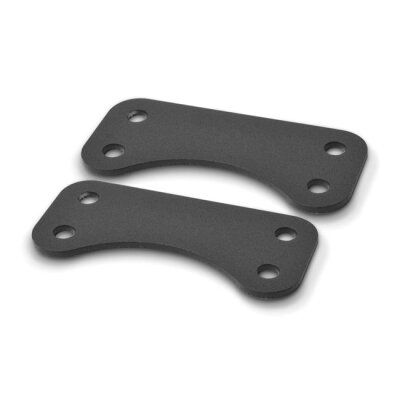 Arlen Ness, 21" front fender lift brackets. Black