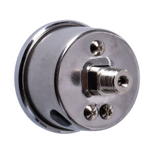 Arlen Ness, 1-1/2" oil pressure gauge. Gray