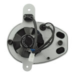 JIMS, Forceflow cylinder head cooler. Silver