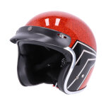 13 1/2 Skull bucket helmet flake amber Size 2XL