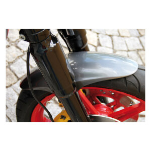 Cult-Werk, 2-piece lower fork tube cover kit, gloss black