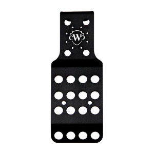 Cult-Werk, bug spoiler Old School. Gloss black steel