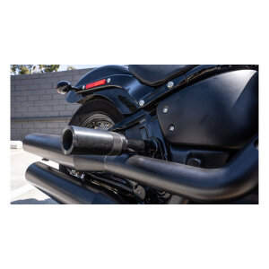 Burly Brand, Brawler crash bar kit M8 Softail. Black