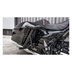 Burly Brand, Brawler crash bar kit Touring. Black